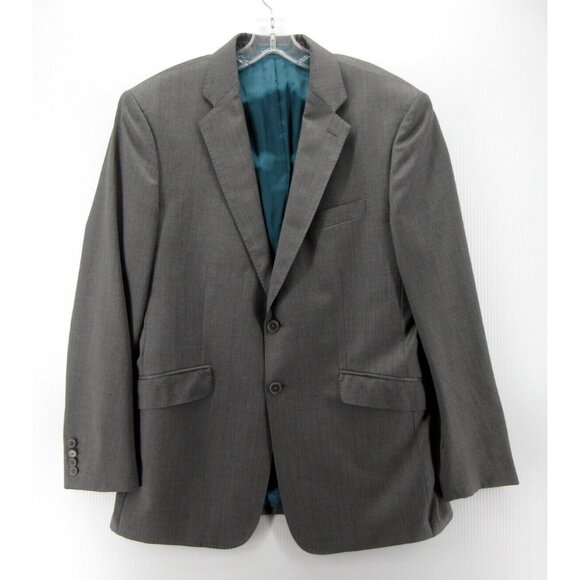 Charles Tyrwhitt Sport Coat 42 Long Blazer Wool Classic Fit Super 110 - Picture 1 of 12